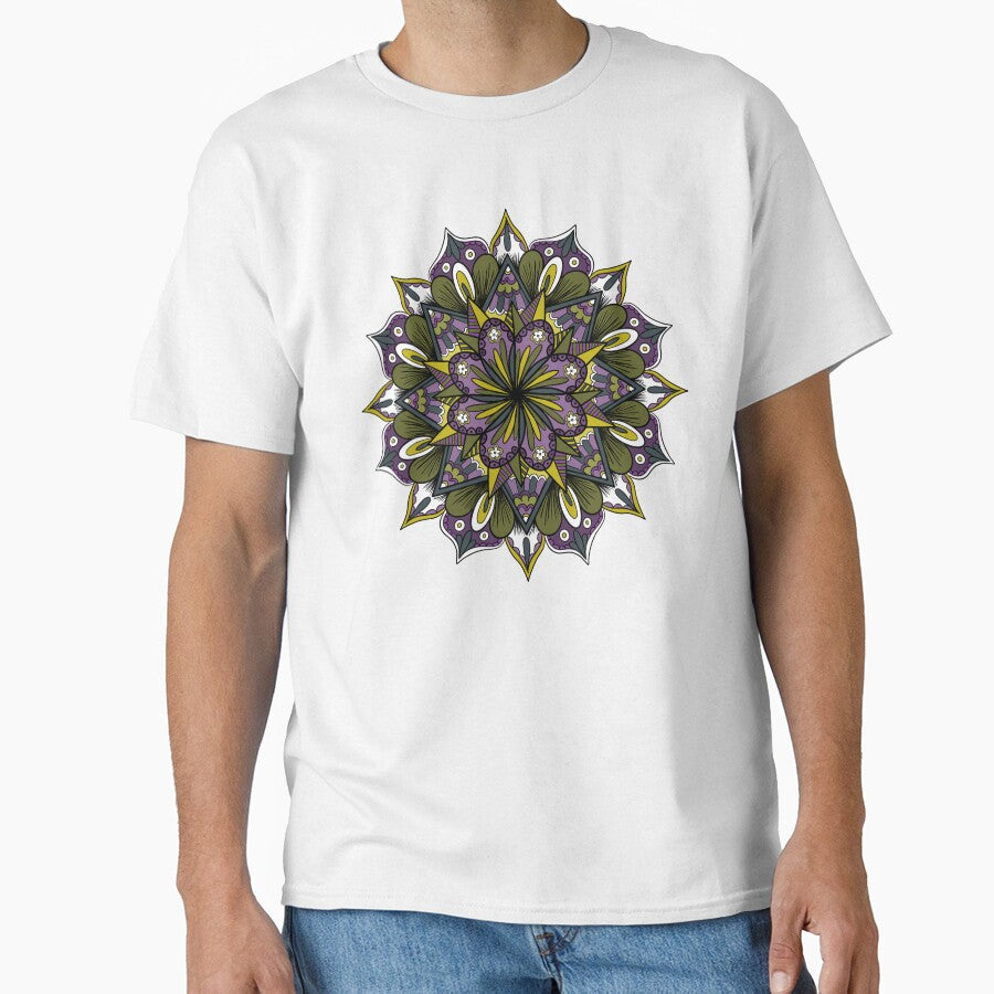 Purple and Green Mandala by sydneymcc