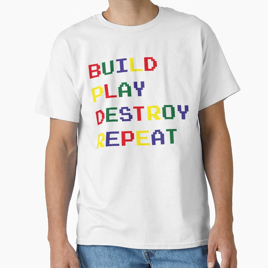 Kids Build Play Funny Gifts Men by Cunha678