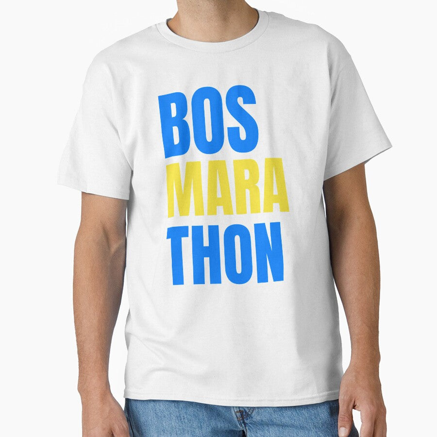 Boston Marathon Large Letters by Marathon-Runner