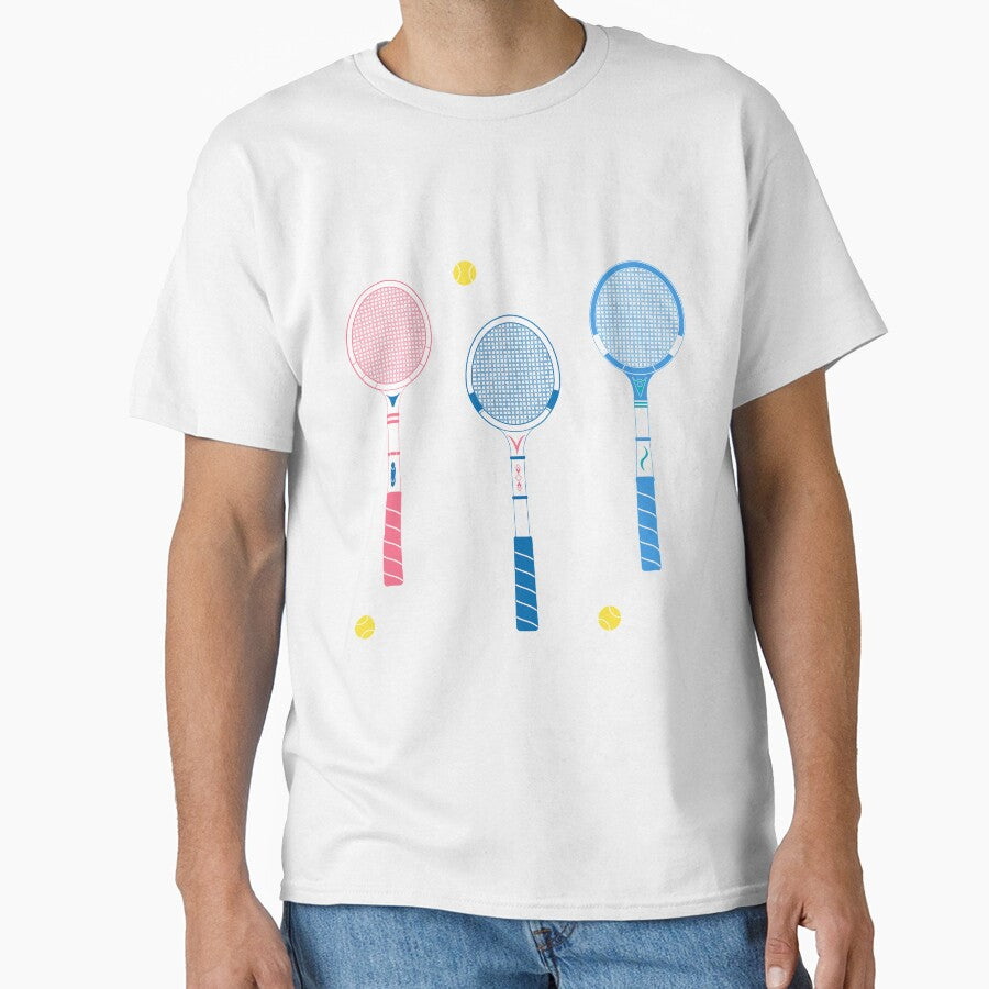Retro Tennis Racquets by Gabriela Simon