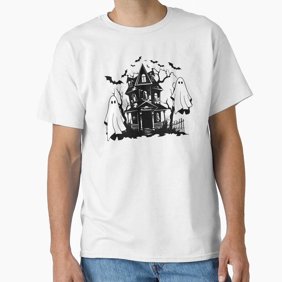 Halloween Horror Ghost And Castle by Ketsuruii shop