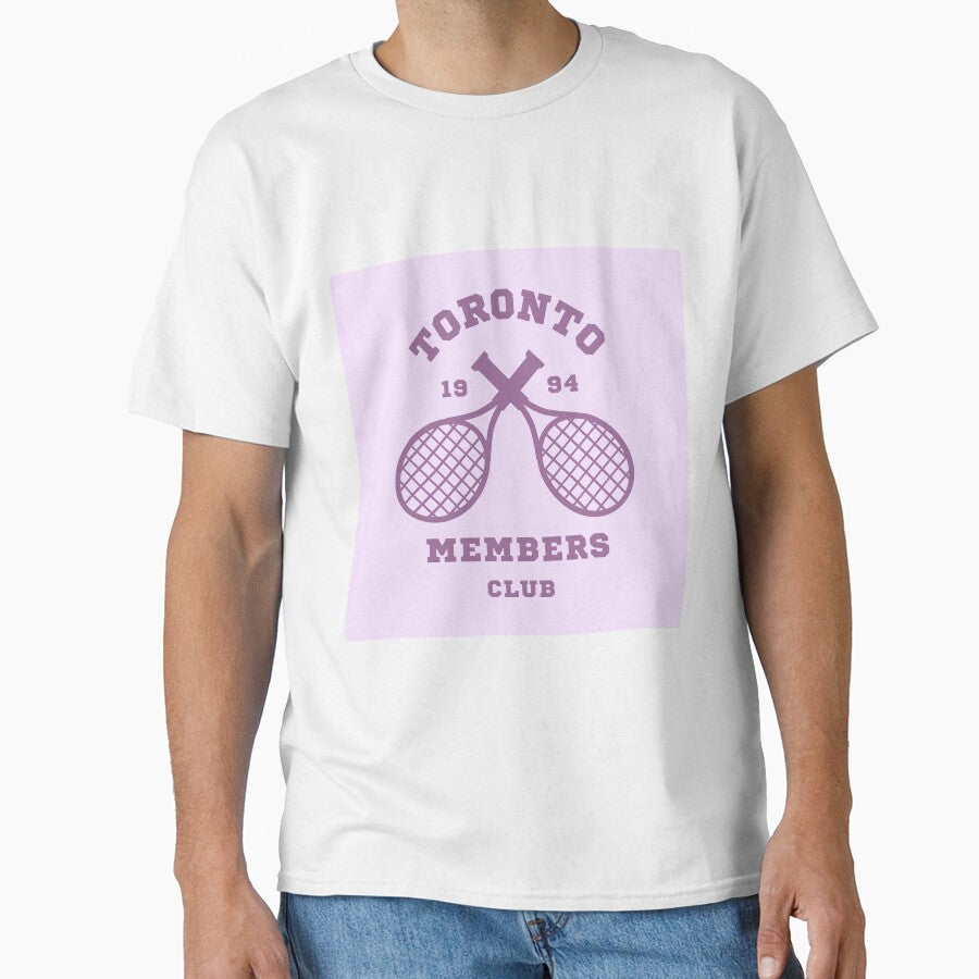 Toronto Tennis Members Club 1994 Purple Pink Lavender by art-by-harmonie