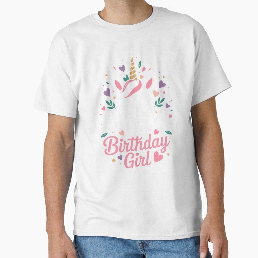 Abuela of the birthday girl matching family unicorn party by InspiredFoul
