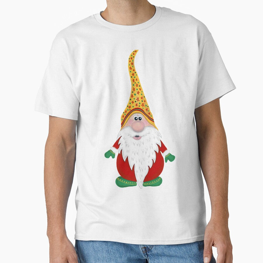 Cute Cartoon Christmas Gnome Pattern Xmas by wasootch