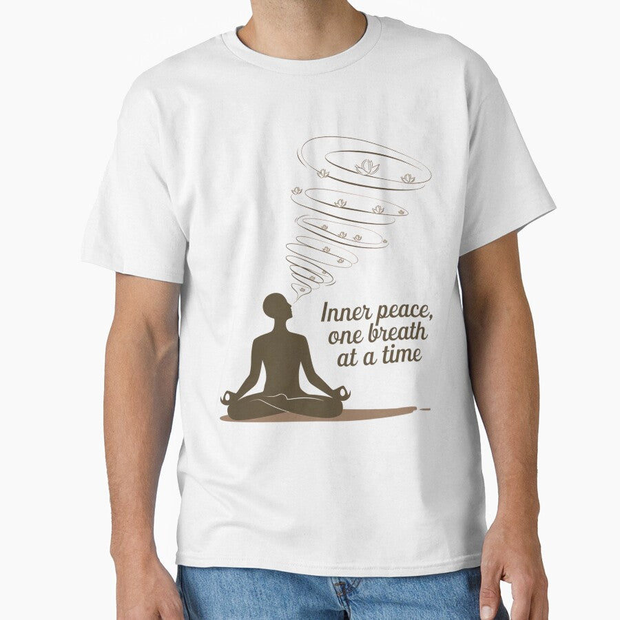 Inner Peace, One Breath at a Time by Situstshirts