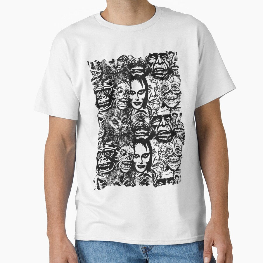 Horror Mask Collage by Scott Banks