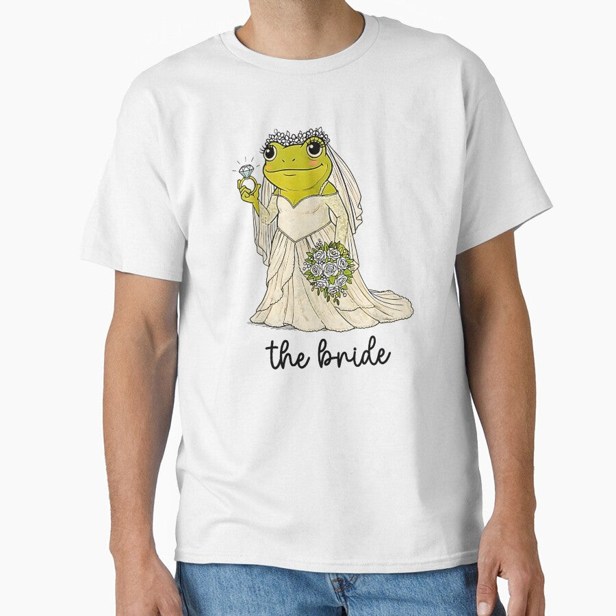 Retro Frog Bridesmaid Bachelorette Party Wedding Squad Funny by FerminVigo