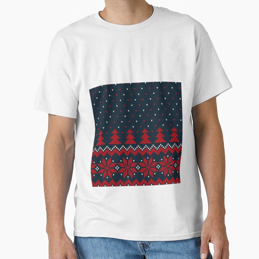 Beautiful Christmas Snow Pattern Santa Pattern For Christmas Pattern Lovers by SeemDev786