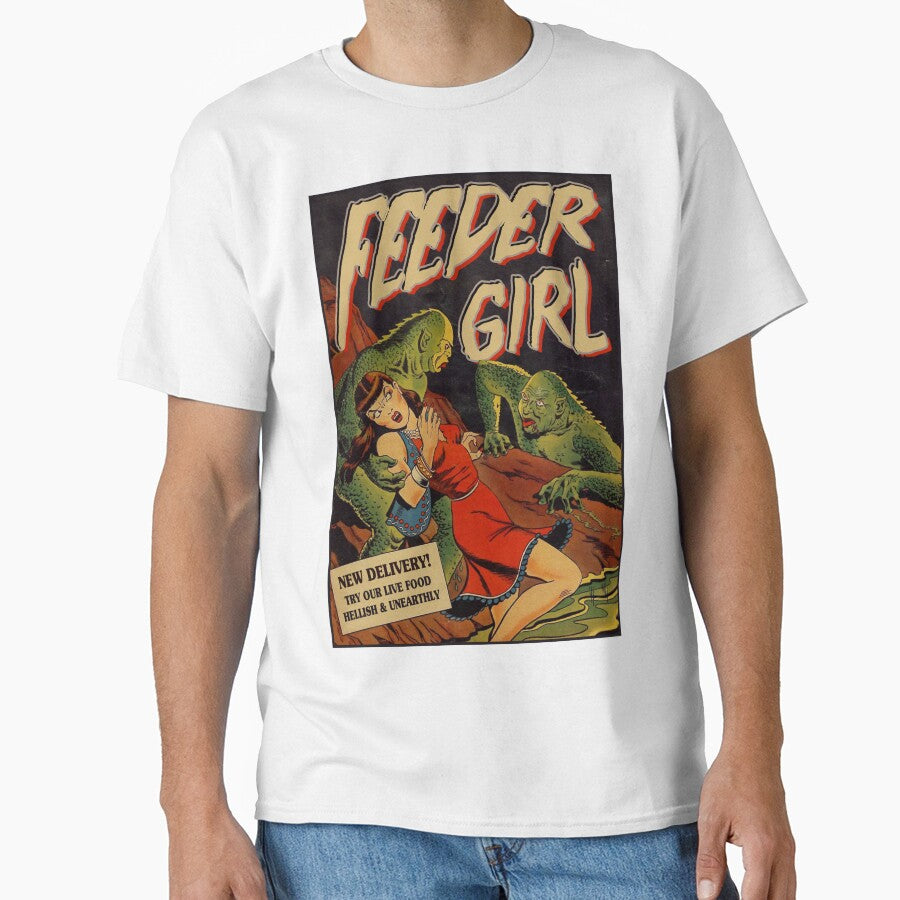 Vintage Lizard Man Life Food Retro Horror Poster Reptile Keeper Gift by TheAplus