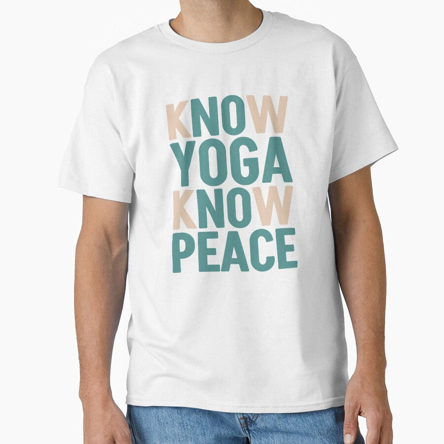 Know yoga know peace by designandclouds