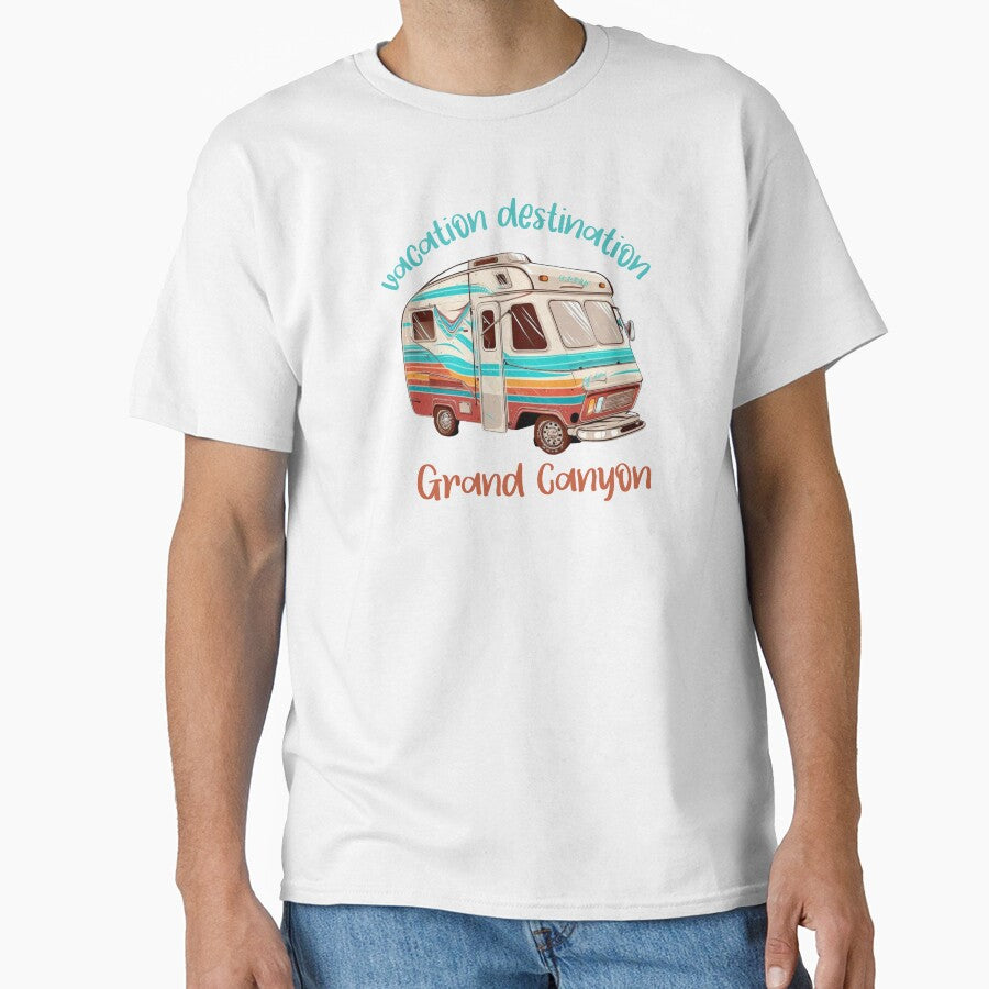 Vacation Destination Grand Canyon T-Shirt by MarqisStudio