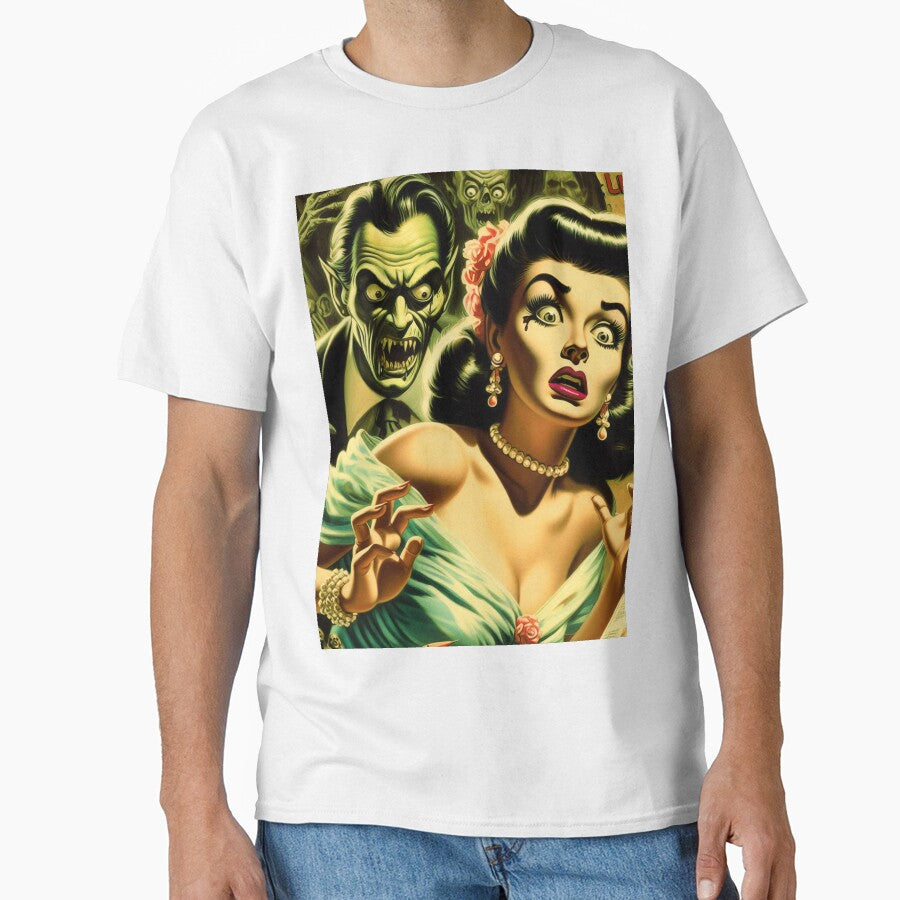 Vintage Horror Illustration by PulpVintage