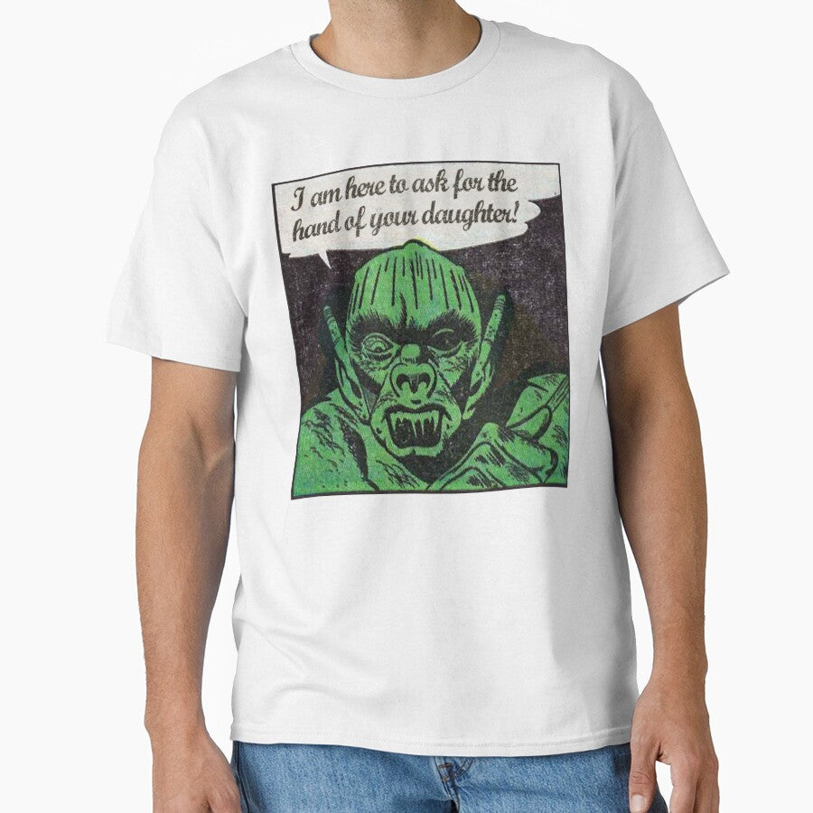 Vintage Son in Law Daughter Hand Marriage Retro Horror Monster Gift by TheAplus