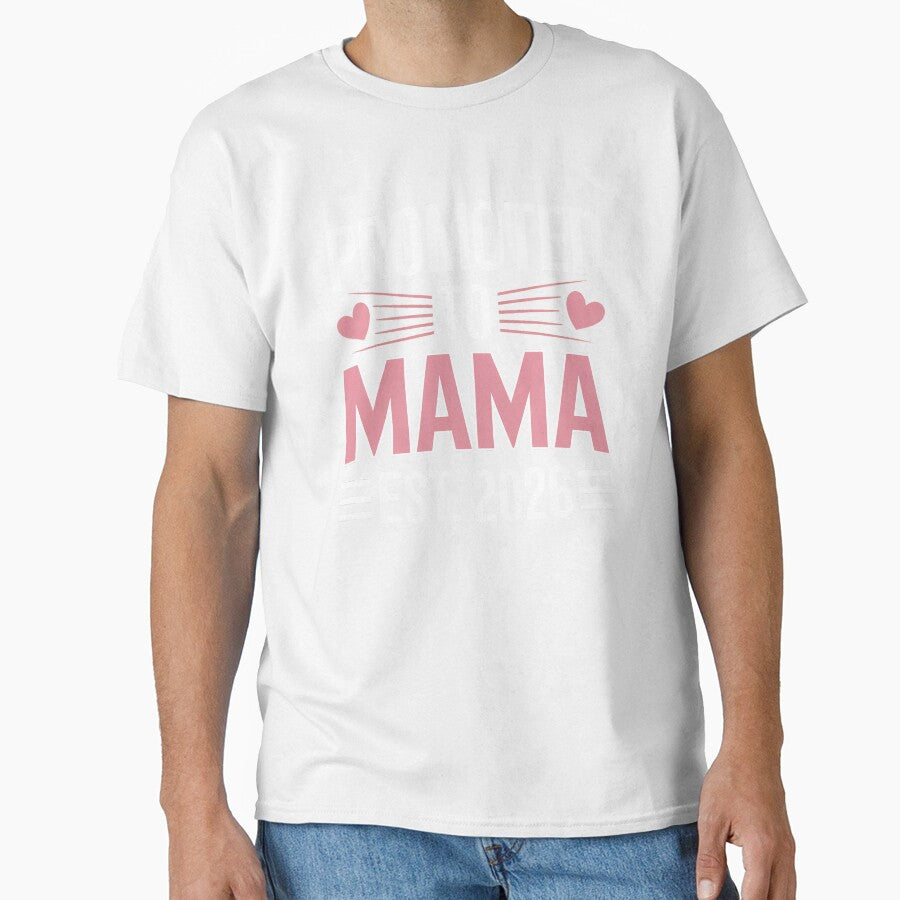 Promoted To Mama Est 2026 New Mom Gift First Time Mom by Say It With Ink