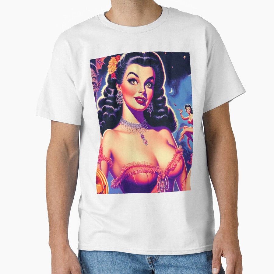 Retro Halloween Pin-up by PulpVintage