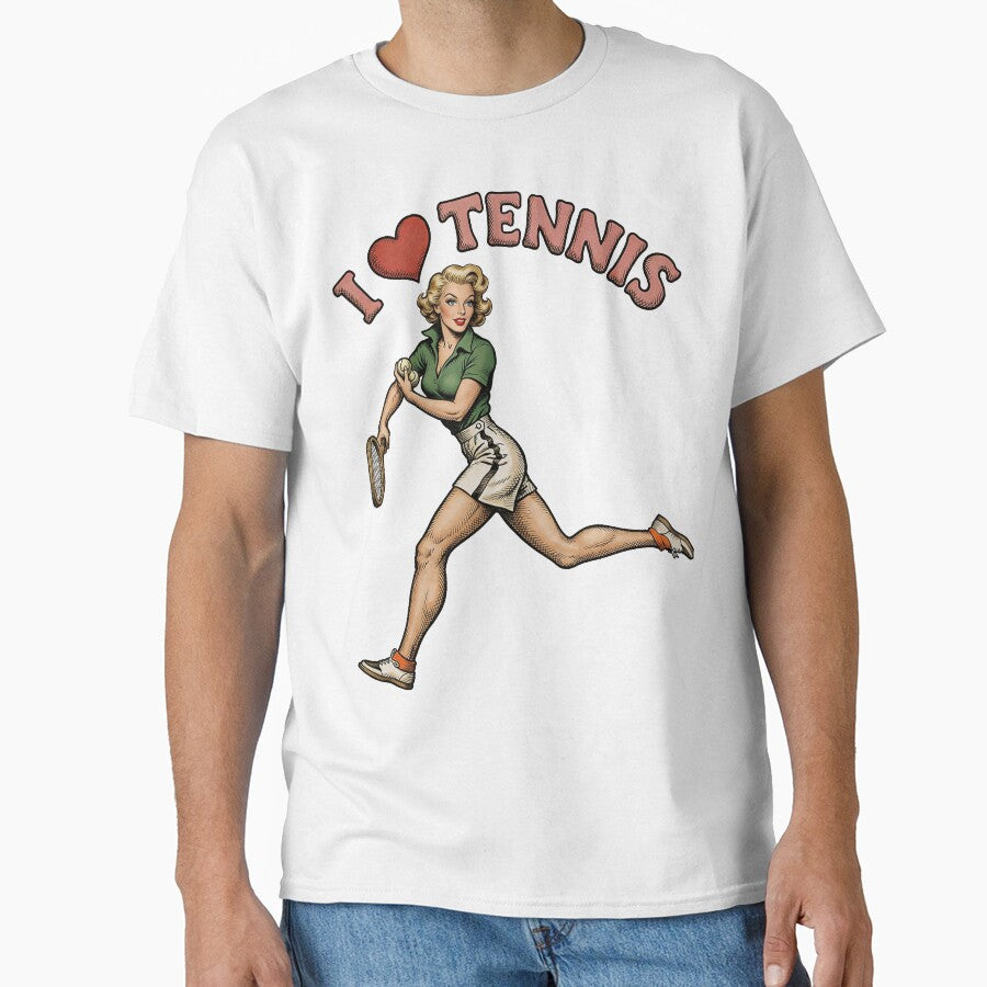 I ❤️ Tennis by graficsfx