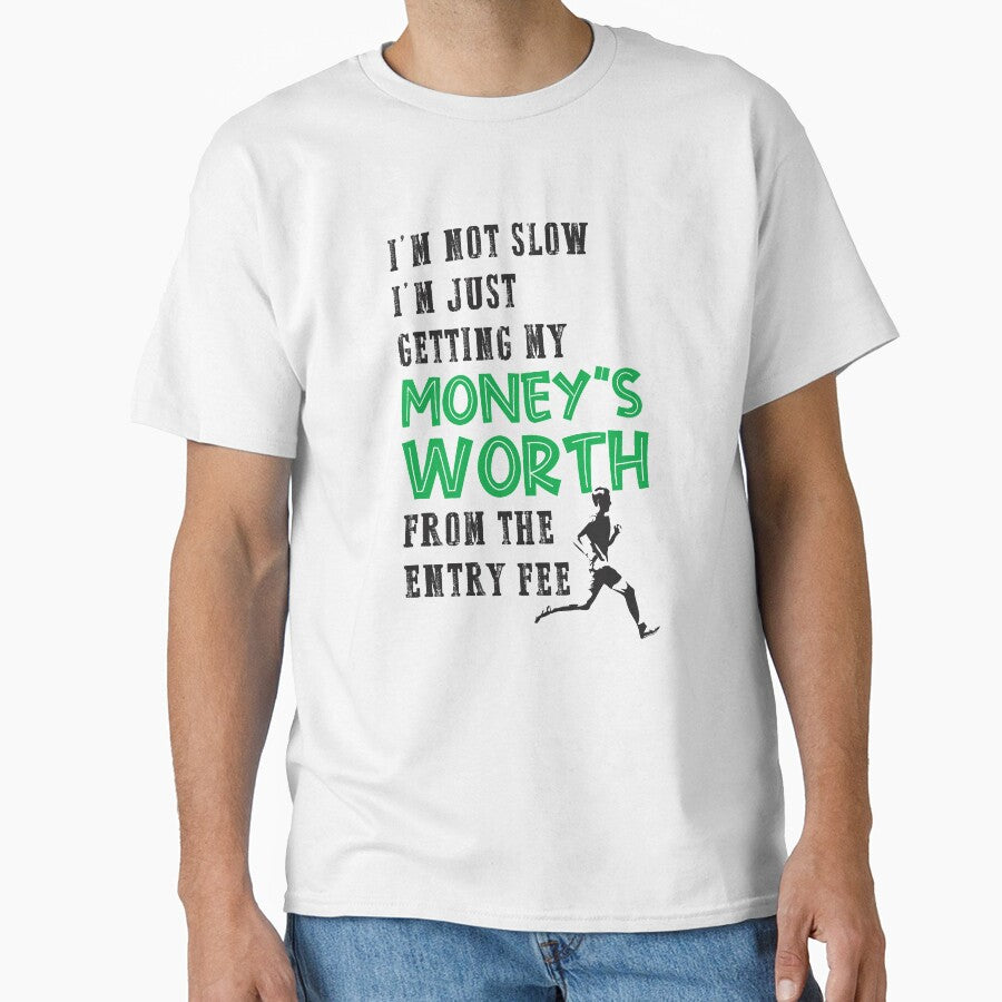 Im not slow cross country marathon runner track running by hadleydesigns