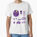 Purple Retro Tennis Sticker Pack by The-Goods