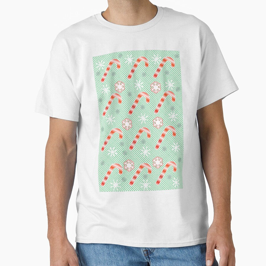 Candy Cane Christmas Pattern – Festive Holiday Seamless Design by HopeAndHustle