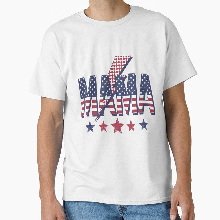 Mama Dada Mini 4th of July American Family Matching by Catharsiscath