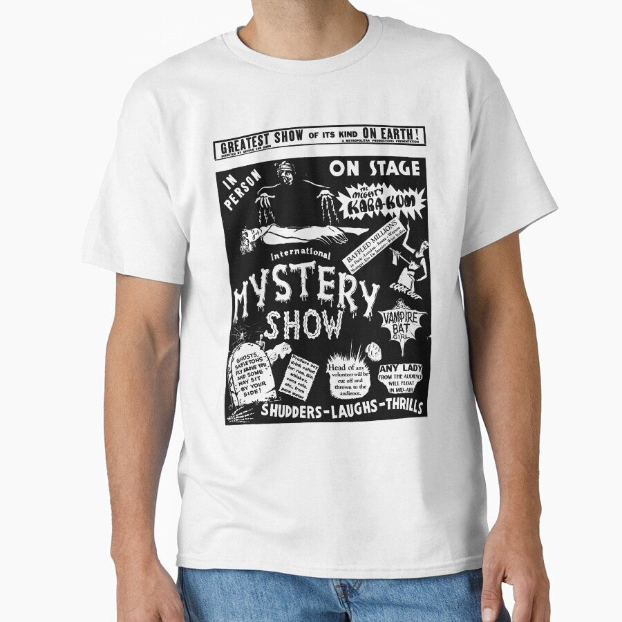 Vintage Halloween Horror Movie Midnight Spookshow by SpookshowDesign