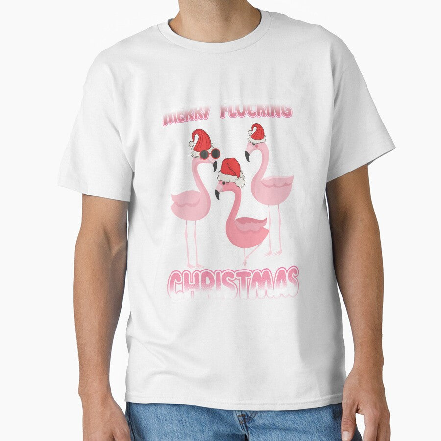 Merry Flocikng Christmas - Cute Christmas Design by minimalconcept