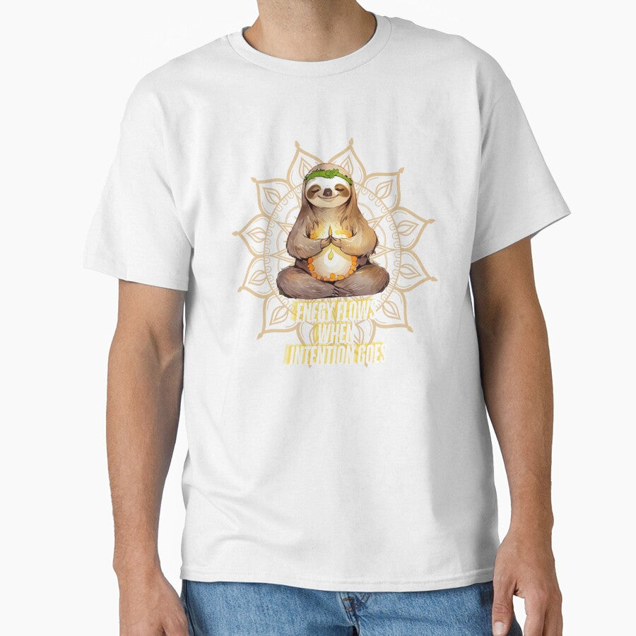 Yoga Sloth Energy Flows When Intention Goes by FreeStyleTrend