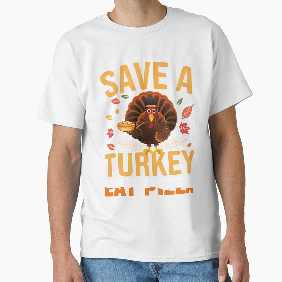save a turkey eat pizza by StellDesign