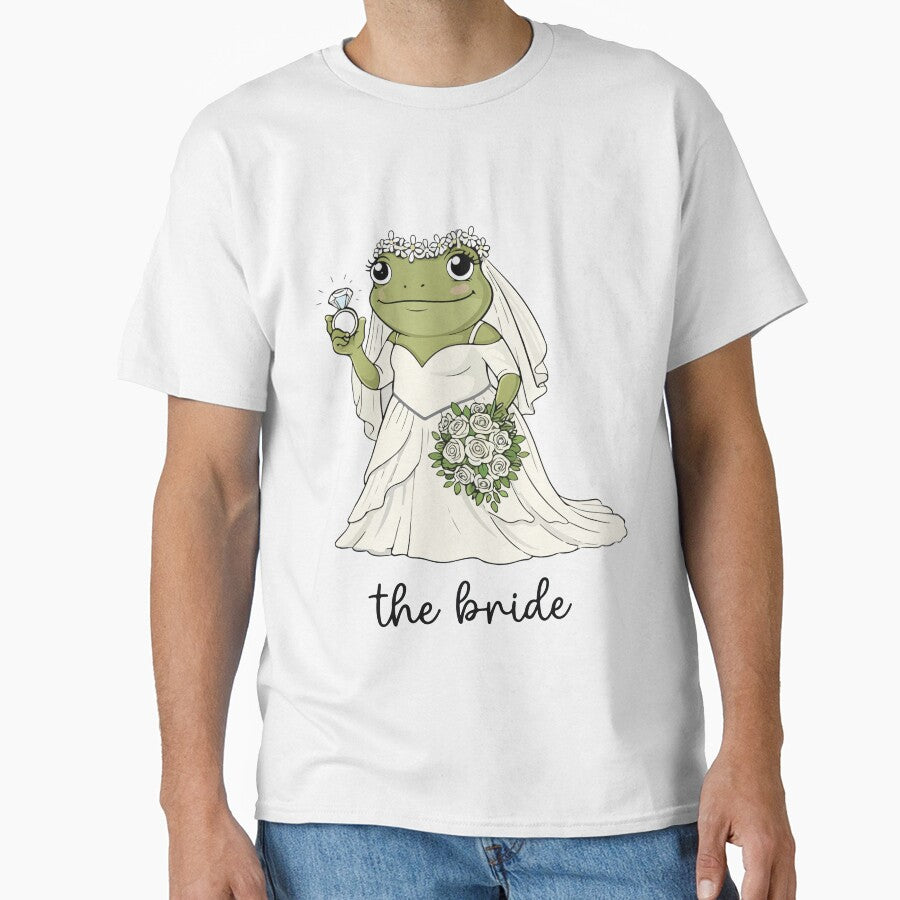 Retro Frog Bridesmaid Bachelorette Party Wedding Squad Funny by kiralynstration