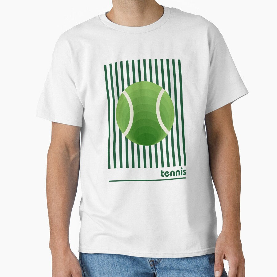 Bauhaus Tennis Ball Geometric Retro Design by artCreativeColony