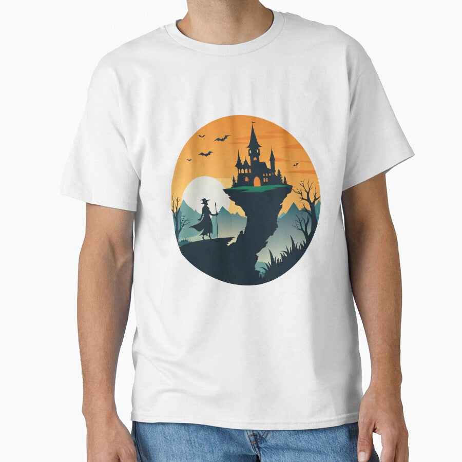 Haunted hill in Halloween by AdelieMart