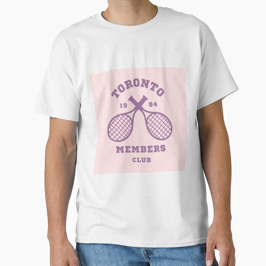 Toronto Tennis Members Club 1994 Purple Pink by art-by-harmonie