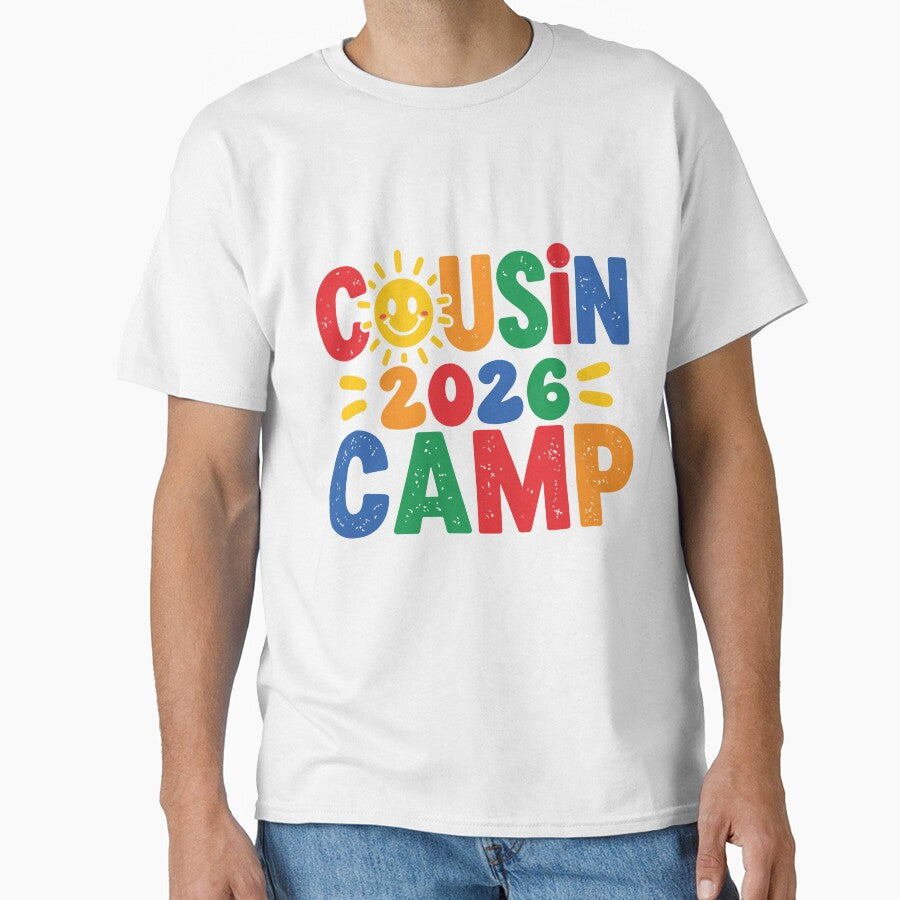 Cousin Camp 2026 Family Vacation Matching Kids Summer Camping Trip by kiralynstration