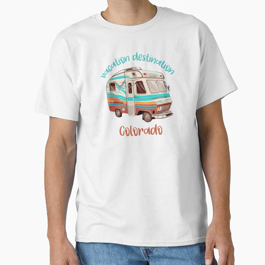Vacation Destination Colorado T-Shirt by MarqisStudio