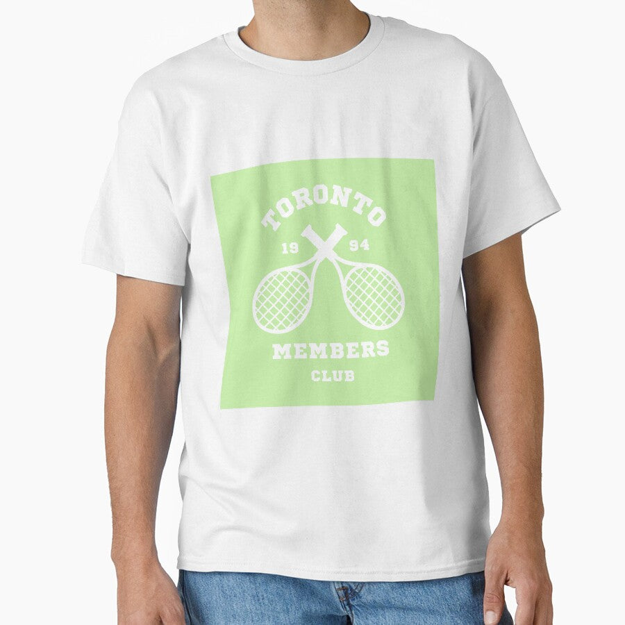 Toronto Tennis Members Club 1994 Green Lime White by art-by-harmonie
