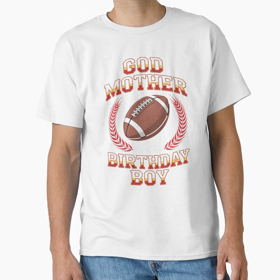 Godmother Of The Birthday Boy Football Matching Family Party by VerseFarm