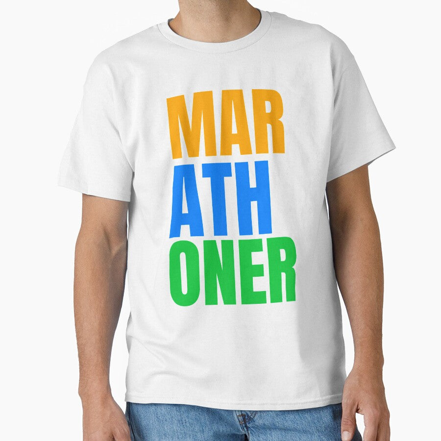 Marathoner Large Letters by Marathon-Runner