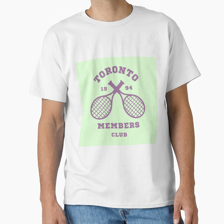 Toronto Tennis Members Club 1994 Purple Green by art-by-harmonie
