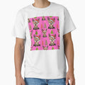 Cute Kids Christmas Reindeer Seamless Print by Grang Art Artistic Designs