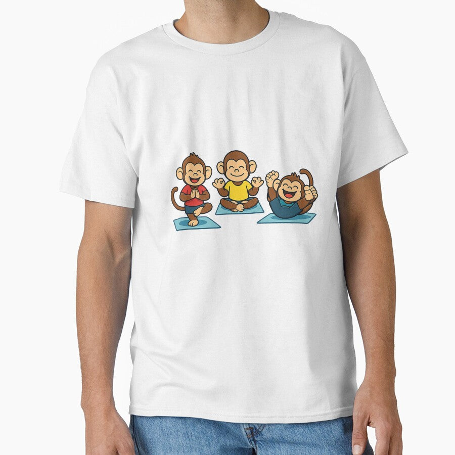 Monkey yoga meditation by JamesDunican