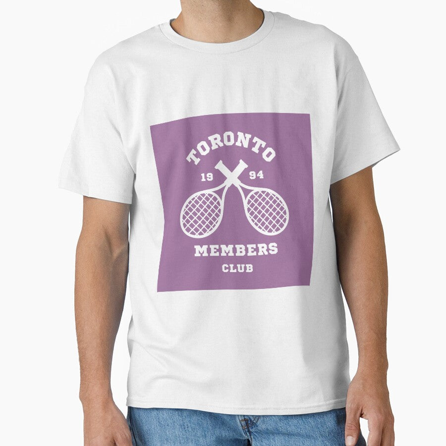 Toronto Tennis Members Club 1994 Purple White by art-by-harmonie