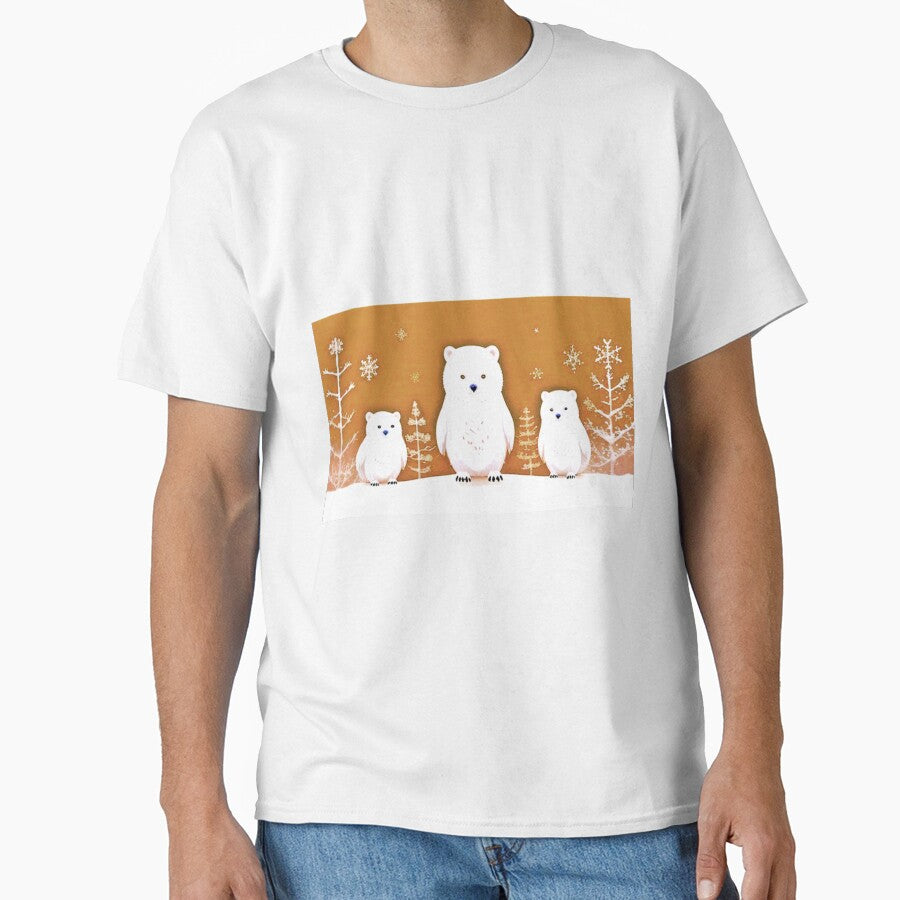 Retro Winter Animal Pattern - Funny Holiday by Earth Nature Creations