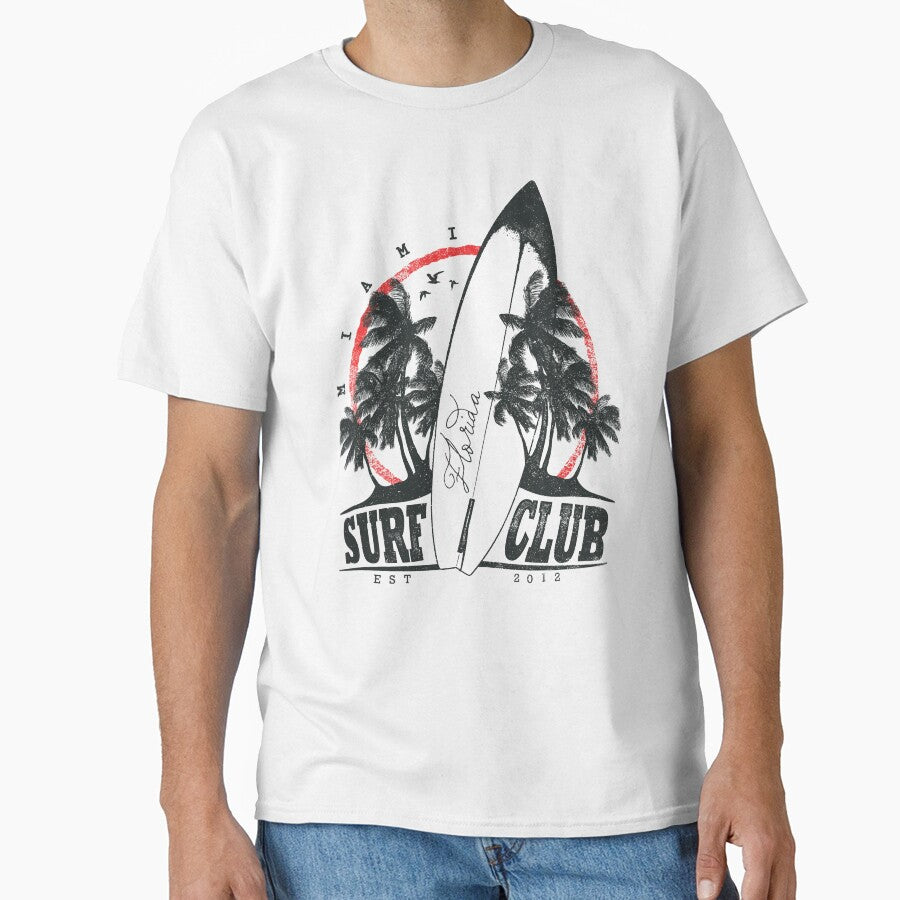 Miami Surf Club - Vintage Florida Surfing by MSHprints
