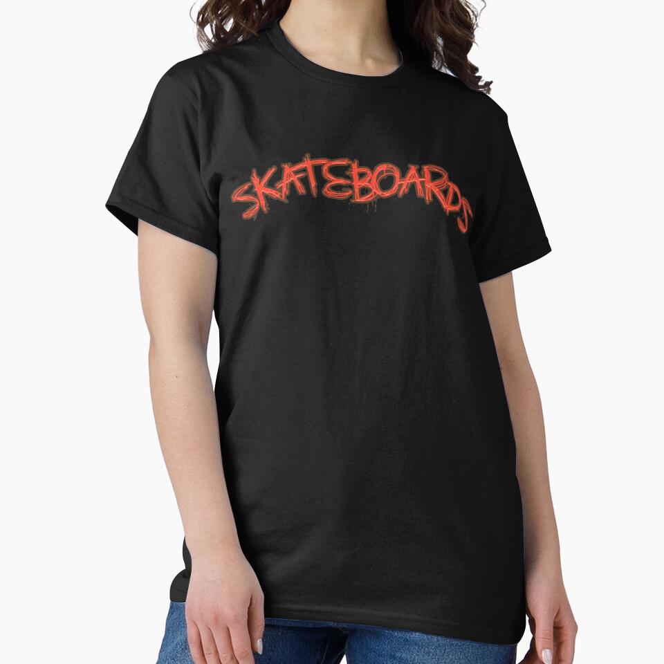 Skateboards Distressed Grunge Streetwear Text by artworkathome