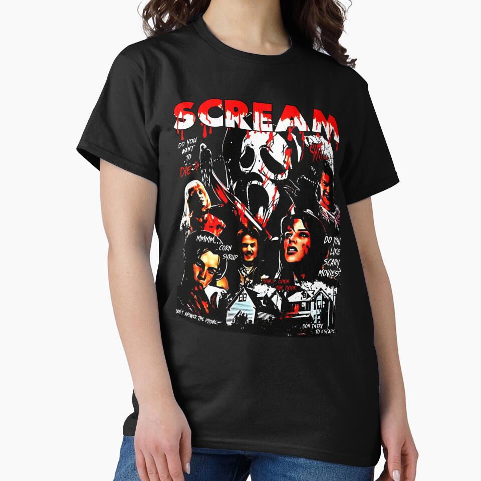 Retro 90s Scream Movie Halloween by Nerdverso