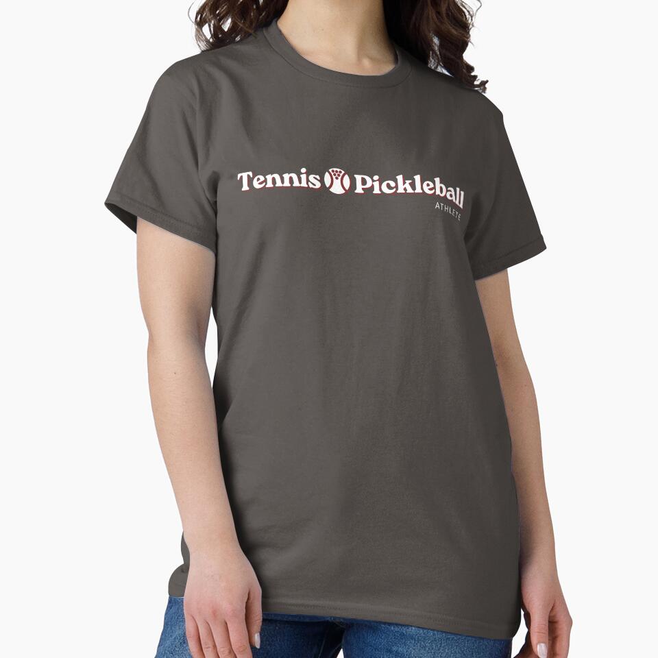 Tennis Pickleball Athlete white by Creative Kelly