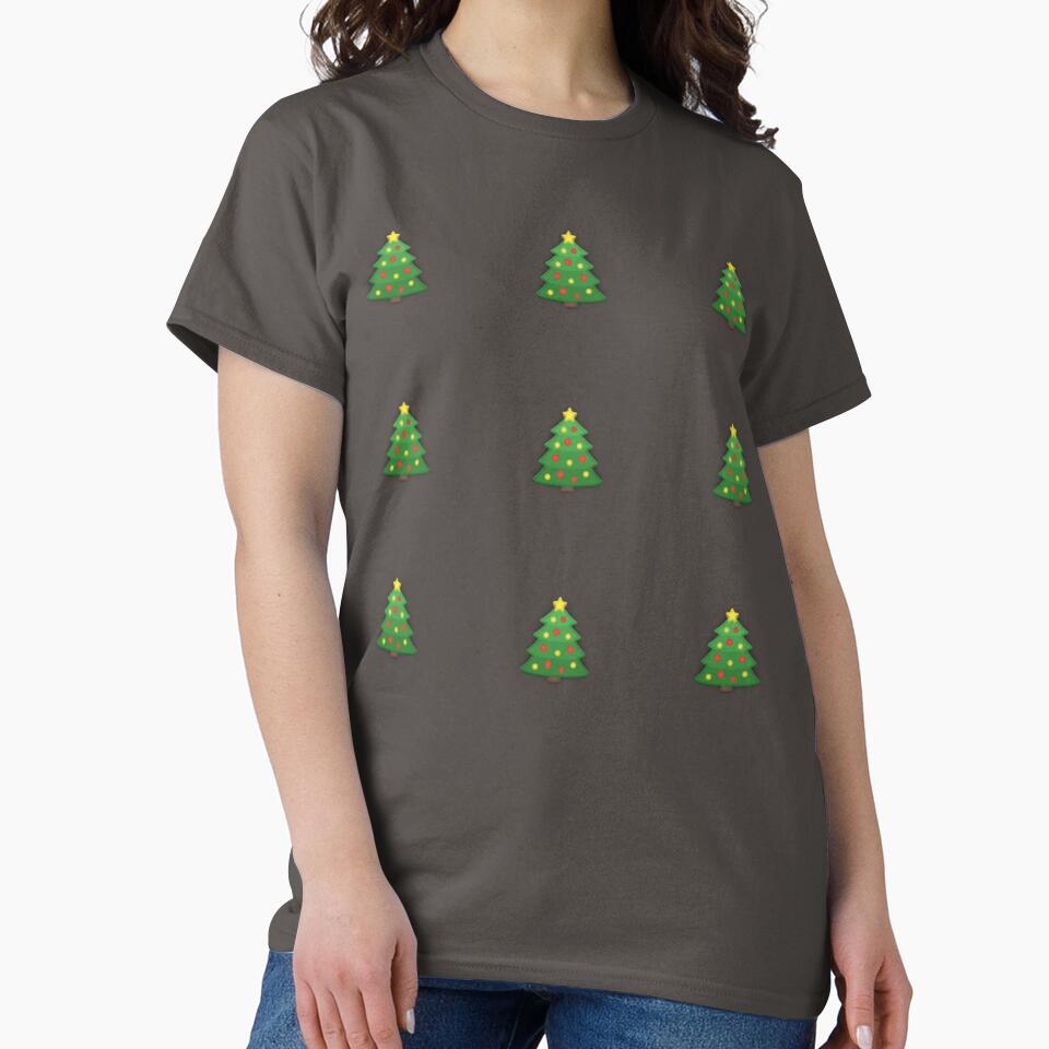 Minimalist Christmas Tree Pattern Design by Faali950