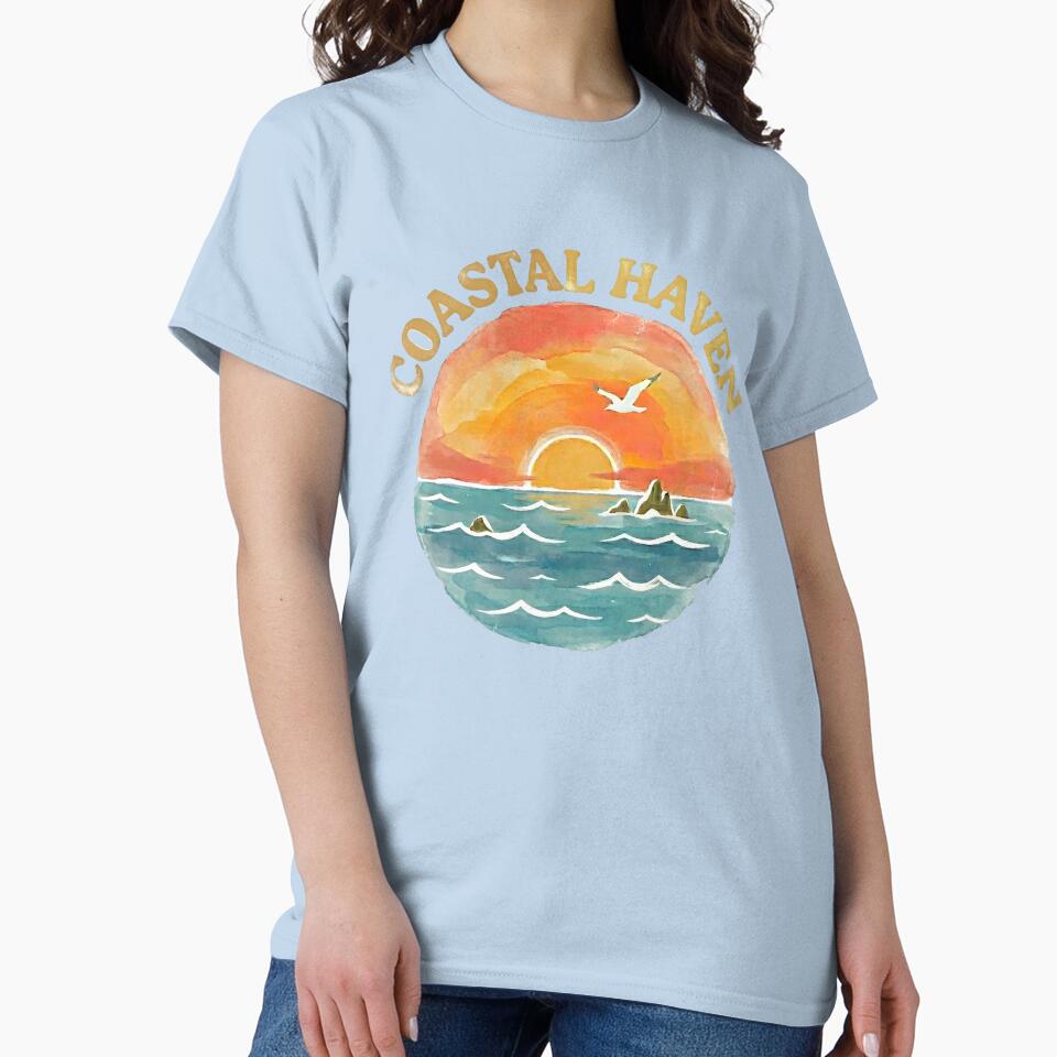 Coastal Haven Vintage Retro Beach Life by MaurizioDesign