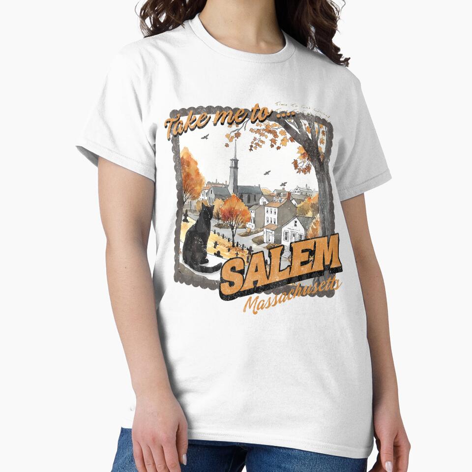 Take me to Salem Sweatshirt, Salem Massachusetts Shirt, Girls Trip Salem by Suzu Comena