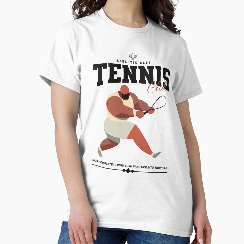 Vintage Muscle Tennis Club - Athletic Dept Strength & Sport Design by Abaseen